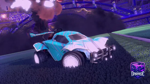 A Rocket League car design from ingelbken