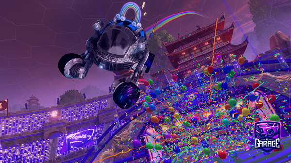 A Rocket League car design from Topglider