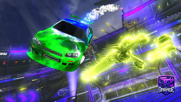 A Rocket League car design from Starka80