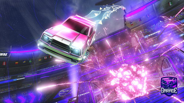 A Rocket League car design from VxbesJay