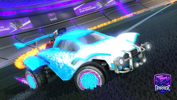 A Rocket League car design from Midnight7x