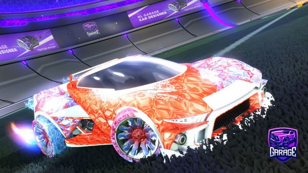A Rocket League car design from DoupDoupDoup