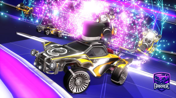 A Rocket League car design from RocketDude94