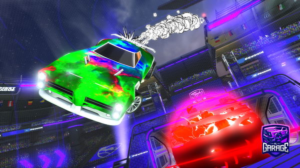 A Rocket League car design from DansClean