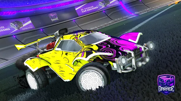 A Rocket League car design from SKYBLUEARMY