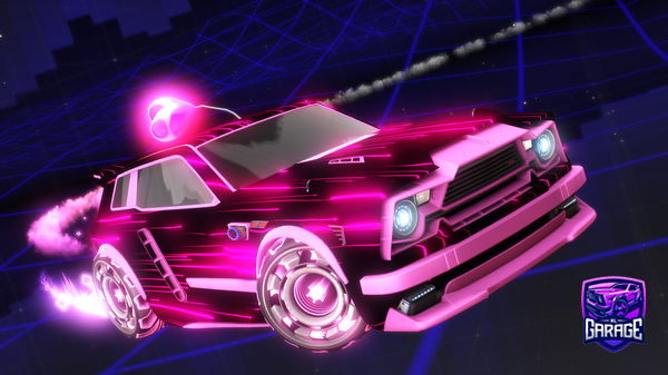 A Rocket League car design from SilverStarz128