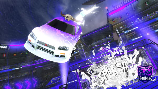 A Rocket League car design from HERRYw_BALLS