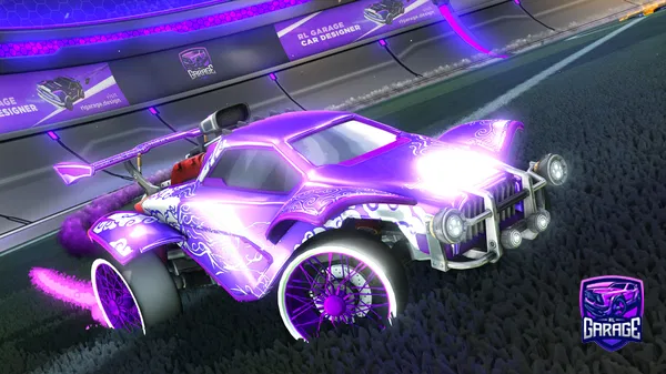 A Rocket League car design from GoBlitzy