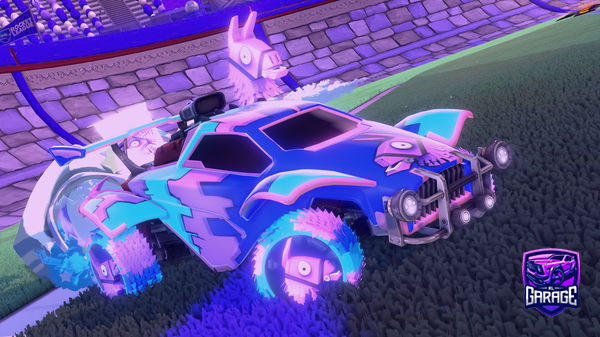 A Rocket League car design from Brodinho245