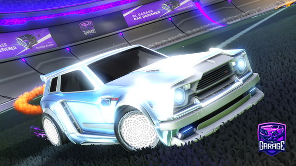 A Rocket League car design from Phlashstep