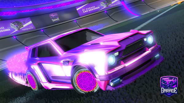 A Rocket League car design from matteler