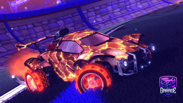 A Rocket League car design from MaikelTC