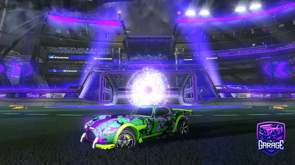 A Rocket League car design from CleetiStudios