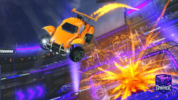 A Rocket League car design from RequisiteWindow