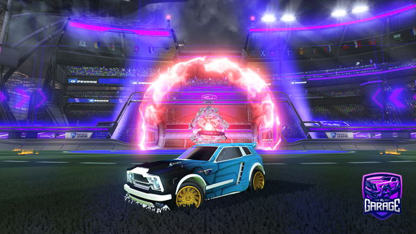 A Rocket League car design from mic9956