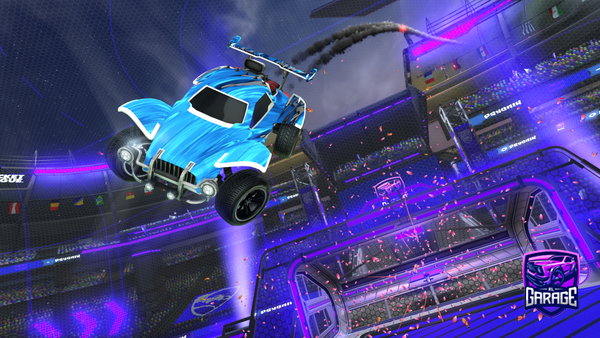 A Rocket League car design from Mohamedhany590