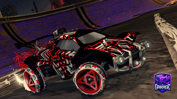 A Rocket League car design from T-Crafter