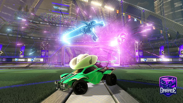 A Rocket League car design from XxAndromedAxX