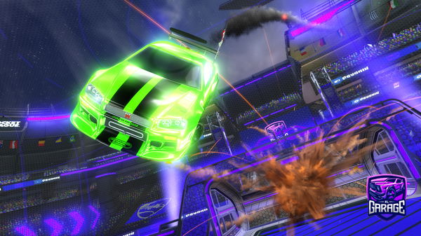 A Rocket League car design from MJK22711