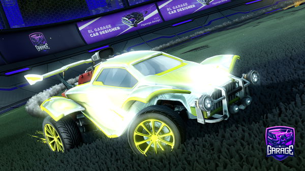 A Rocket League car design from AK0VIIC