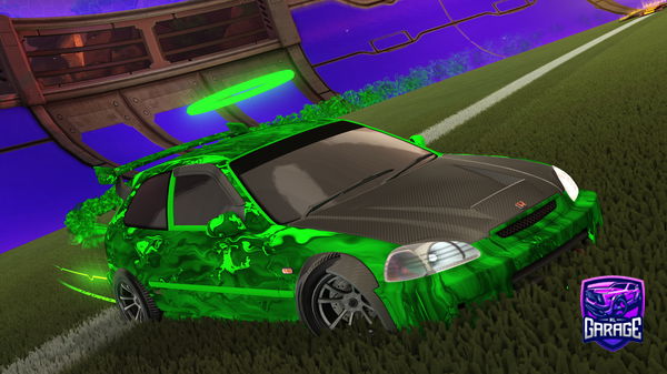 A Rocket League car design from cewosu