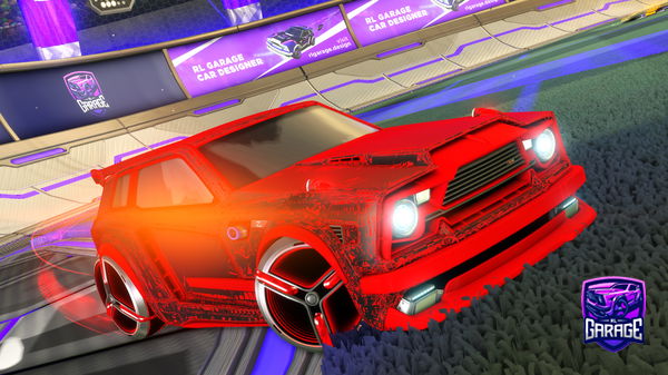 A Rocket League car design from Nicacho7507