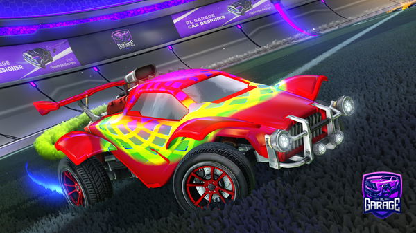 A Rocket League car design from TTV_someone_scores_goals