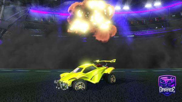 A Rocket League car design from Residentsleeper5