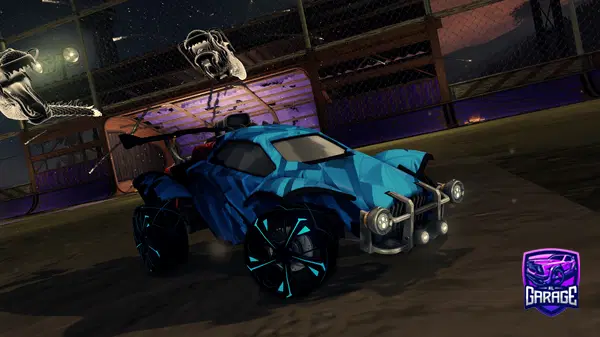 A Rocket League car design from chio11