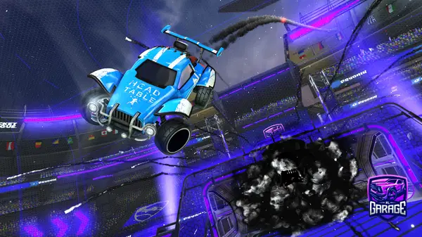 A Rocket League car design from LazyActivity3276