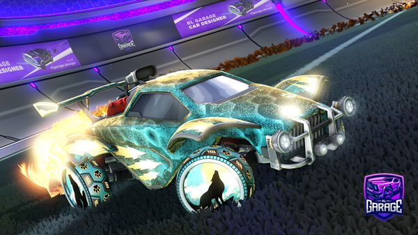 A Rocket League car design from LtCourage