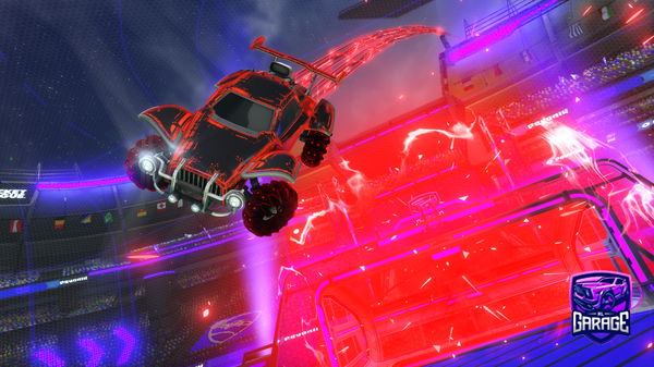 A Rocket League car design from CinoNinjaCat