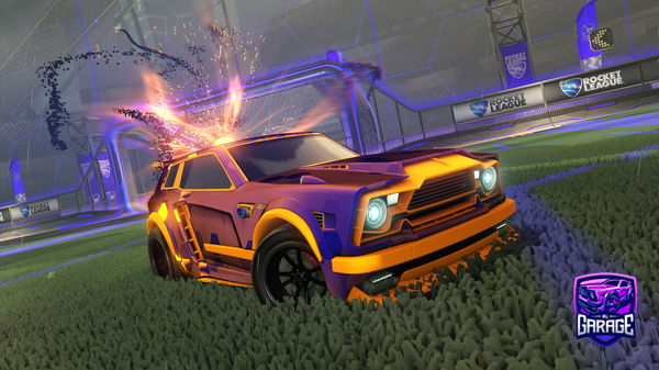 A Rocket League car design from Fenojle