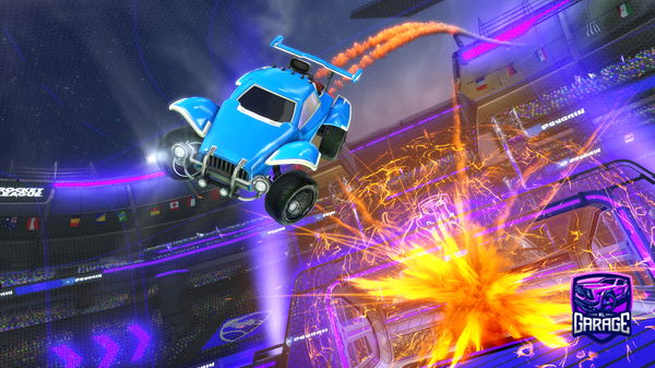 A Rocket League car design from talax