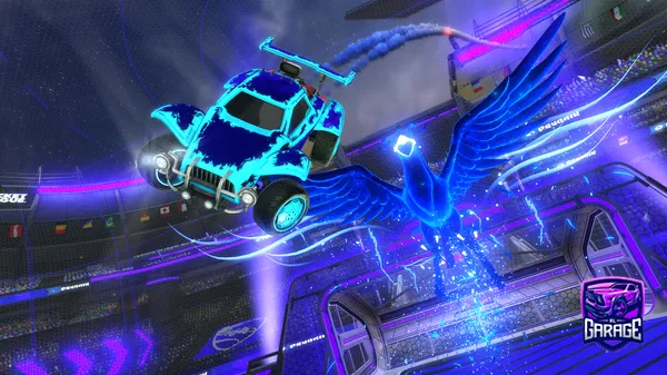 A Rocket League car design from Elioblokzijl