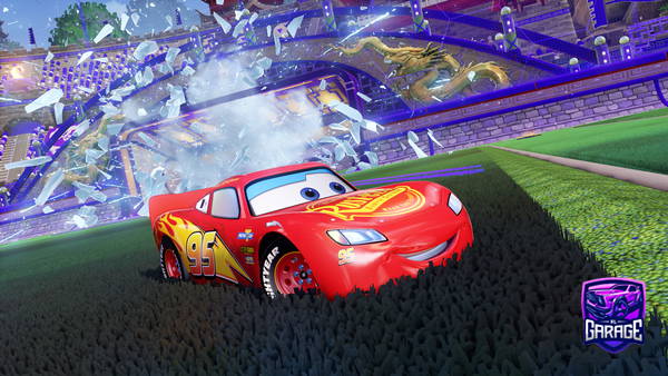A Rocket League car design from Elprogg10