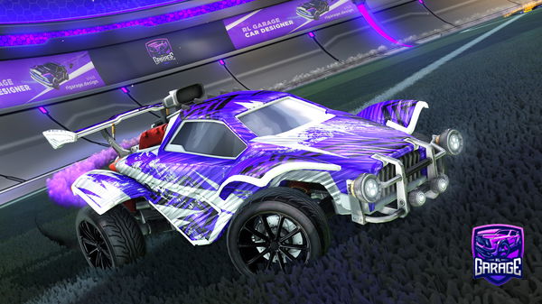 A Rocket League car design from BtoXXX