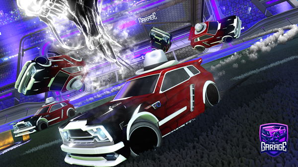 A Rocket League car design from NAWAF-TUBE