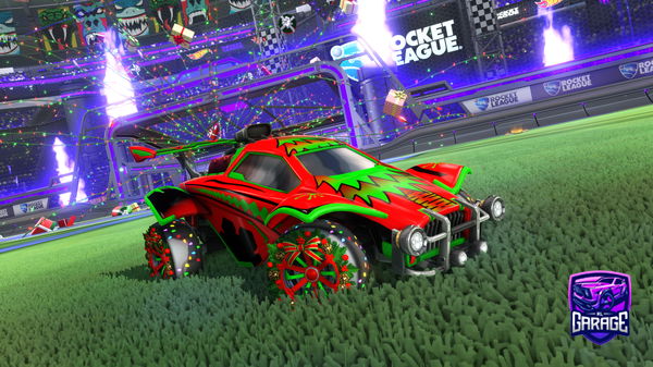 A Rocket League car design from SMARKINO