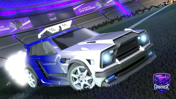 A Rocket League car design from kaebian