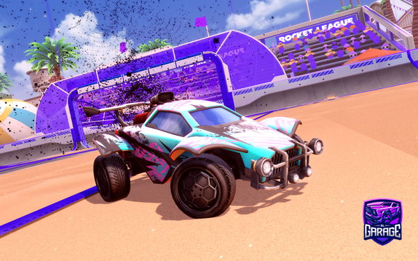 A Rocket League car design from Burnt_Toast978