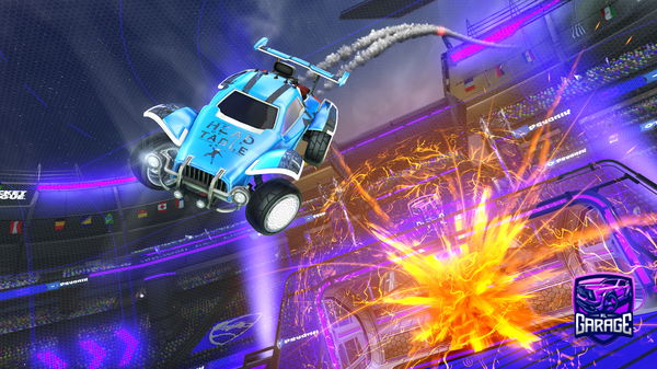 A Rocket League car design from Swiiftxz