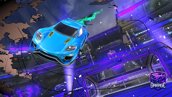 A Rocket League car design from beppe8104