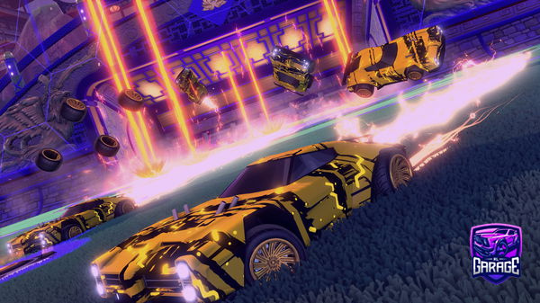 A Rocket League car design from Lindlam103