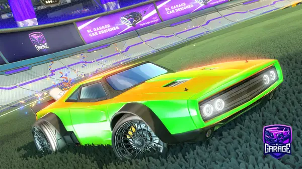 A Rocket League car design from Gregory-Bellens