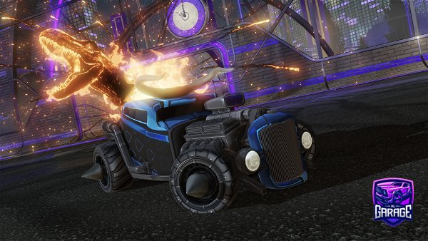 A Rocket League car design from StampeX3M