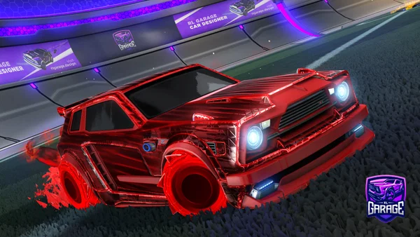 A Rocket League car design from JakeTheDog