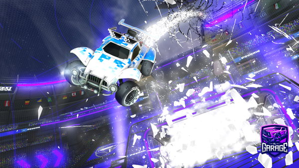 A Rocket League car design from Hofmannle