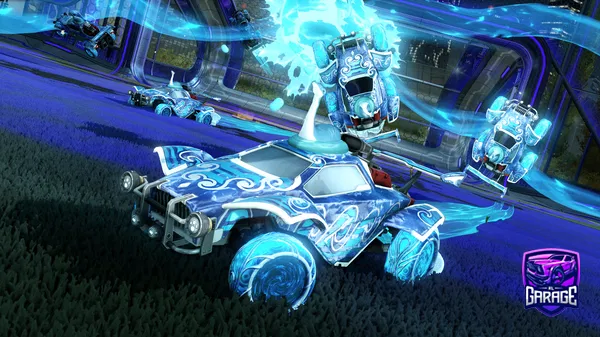 A Rocket League car design from irosario78