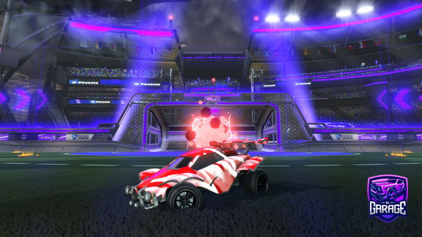 A Rocket League car design from Rorforce1234